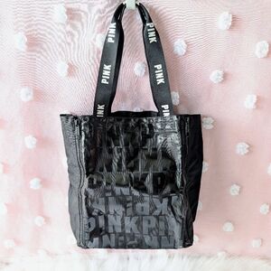 Victoria Secret, PINK, Tote Bag, Black White, Women's, Good Condition